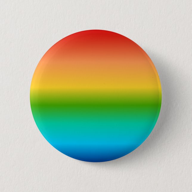 Colourful Rainbow colour gradient 2 Inch Round Button (Front)