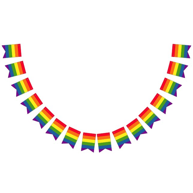 Colourful Rainbow Flag Gay Pride (All)