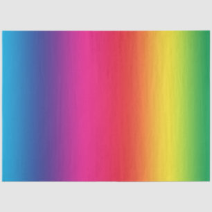 Colourful Rainbow Gradient  Tissue Paper