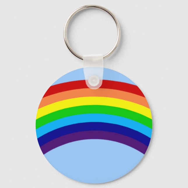 colourful rainbow keychain (Front)