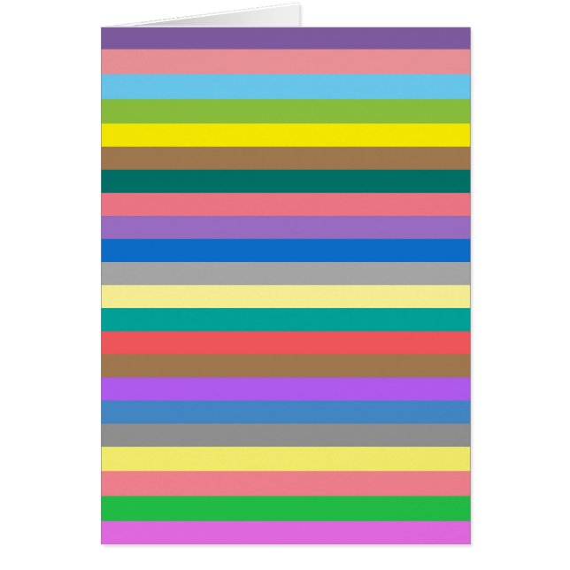 Colourful rainbow lines pattern (Front)