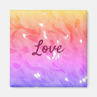 Colourful rainbow love pride lgbtq gay pattern tex