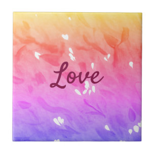 Colourful rainbow love pride lgbtq gay pattern tex tile
