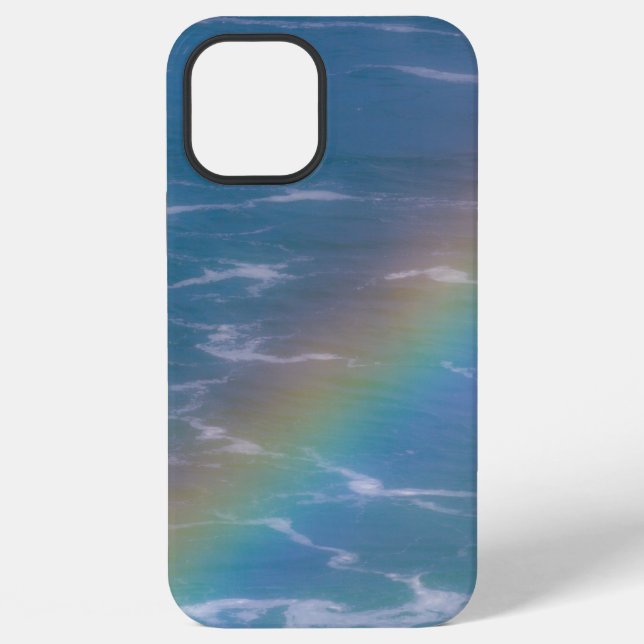 Colourful Rainbow over Water iPhone Case (Back)