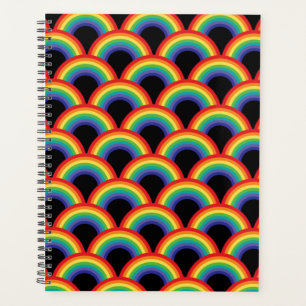 Colourful Rainbow Pattern Planner