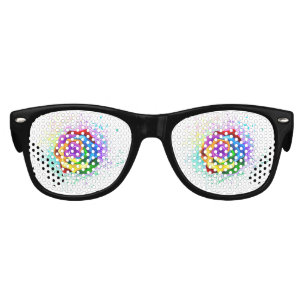 Colourful Rainbow Rose Kids Sunglasses