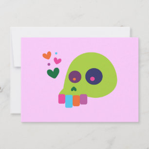 Colourful Rainbow Skull