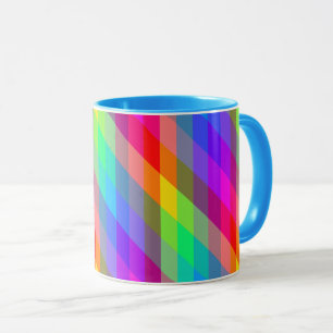 Colourful Rainbow Spectral Prisms Mug