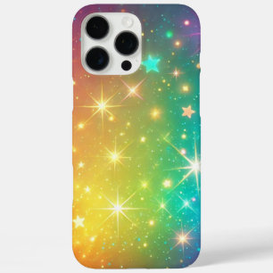 Colourful Rainbow star space iPhone 16 Pro Max Case