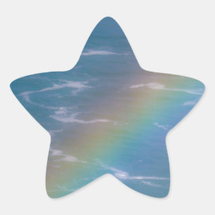 Colourful Rainbow Star Sticker