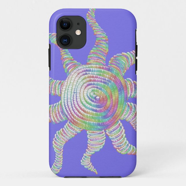 Colourful Rainbow Sun Case-Mate iPhone Case (Back)