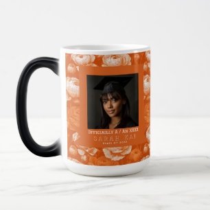 Colourful Ranunculus Pattern Gift For Her Grad Magic Mug