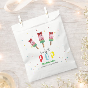 Colourful Ready To Pop Ice Cream Baby Shower Favour Bag