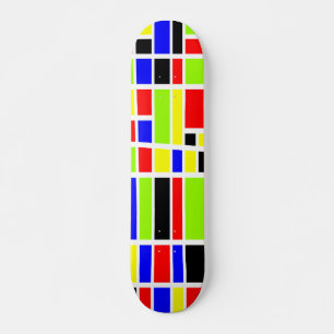 Colourful Rectangles 04 Skateboard