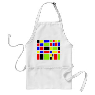 Colourful Rectangles Standard Apron