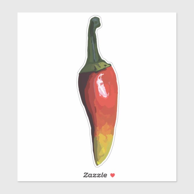 Colourful Red Chili Pepper (Sheet)