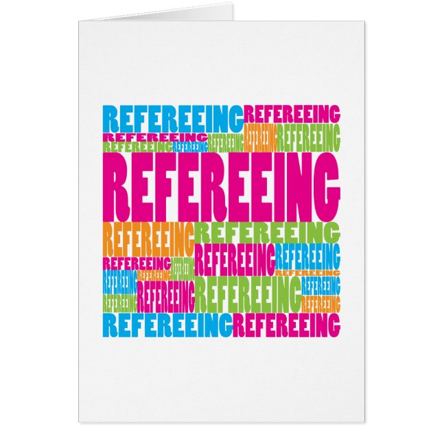 Colourful Refereeing (Front)
