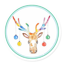Colourful Reindeer