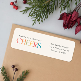 Colourful Retro Chic Festive Christmas Return
