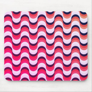 Colourful Retro Fifties Abstract #2 Mouse Pad