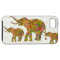 Colourful Retro Flower Elephant 4 Design