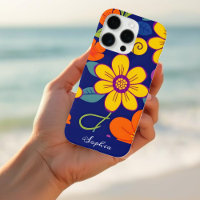 Colourful Retro Flowers-Dopamine Style