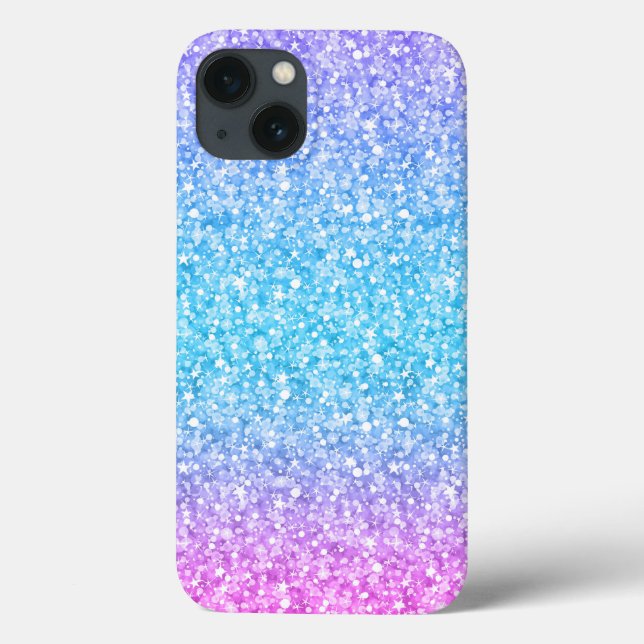 Colourful Retro Glitter And Sparkles Case-Mate iPhone Case (Back)