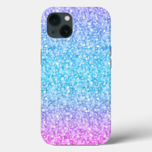 Colourful Retro Glitter And Sparkles iPhone 13 Case