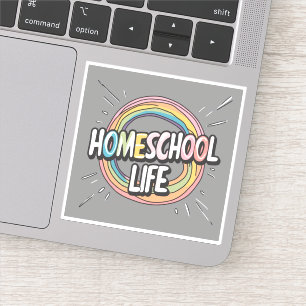 Colourful Retro Homeschool Life