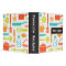 Colourful retro kitchen recipe binder / organizer