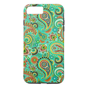 Colourful Retro Paisley 2a iPhone 8 Plus/7 Plus Case