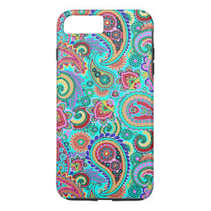 Colourful Retro Paisley 2a iPhone 8 Plus/7 Plus Case