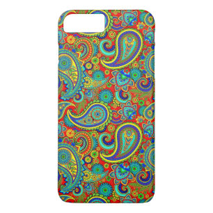Colourful Retro Paisley iPhone 8 Plus/7 Plus Case