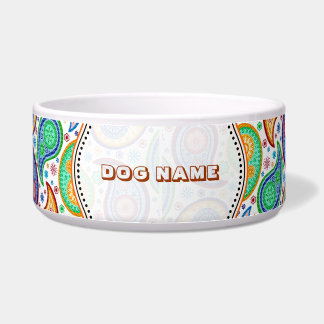 Colourful Retro Paisley Pattern Customized