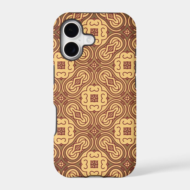 Colourful retro pattern background (Back)