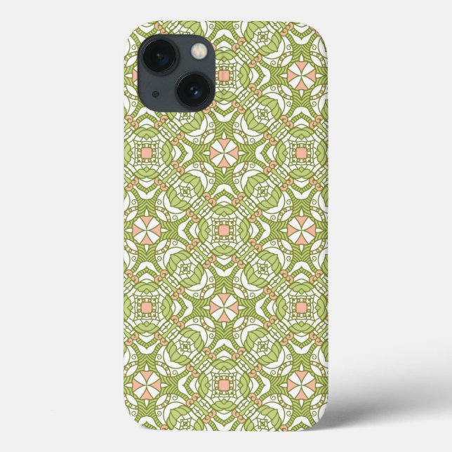 Colourful retro pattern background 2 Case-Mate iPhone case (Back)