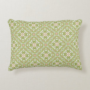 Colourful retro pattern background 2 decorative pillow