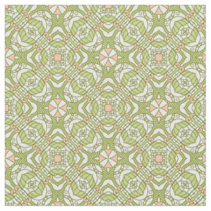 Colourful retro pattern background 2 fabric
