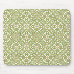 Colourful retro pattern background 2 mouse pad