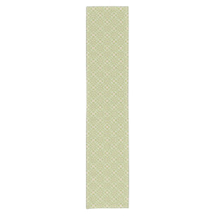 Colourful retro pattern background 2 short table runner