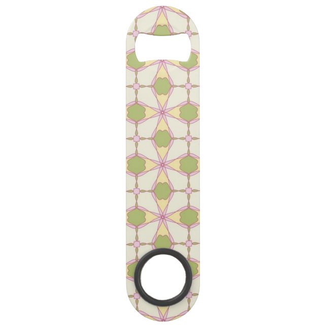 Colourful retro pattern background 3 bar key (Front)