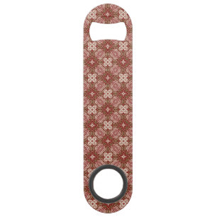 Colourful retro pattern background 4 bar key