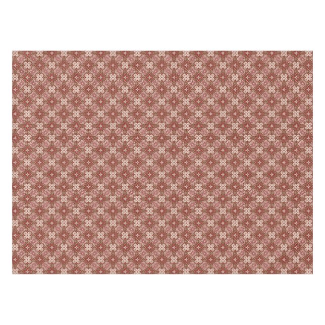 Colourful retro pattern background 4 tablecloth (Front (Horizontal))