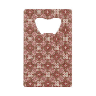Colourful retro pattern background 4 wallet bottle opener