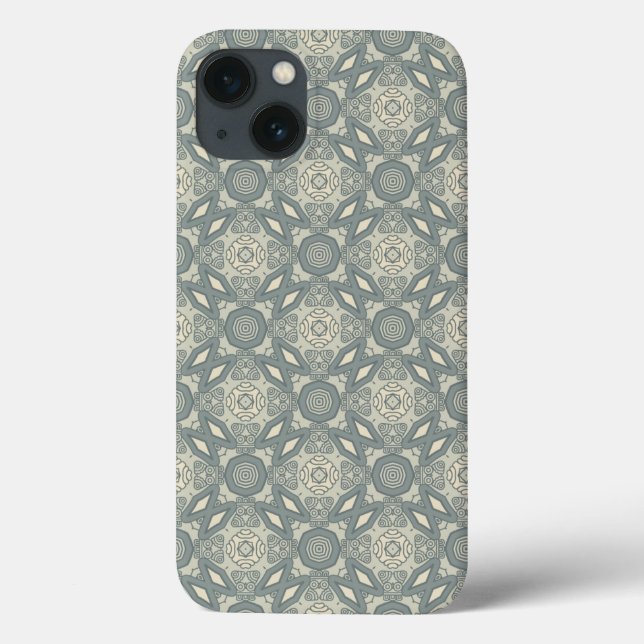 Colourful retro pattern background 5 Case-Mate iPhone case (Back)