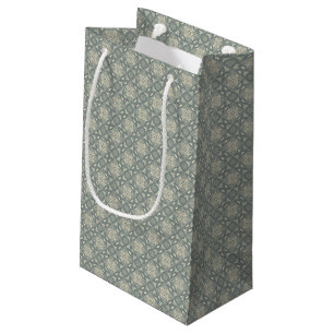 Colourful retro pattern background 5 small gift bag