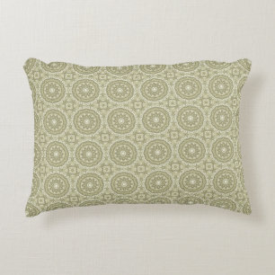 Colourful retro pattern background 6 accent pillow