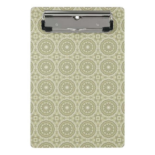 Colourful retro pattern background 6 mini clipboard (Front)