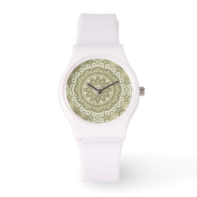 Colourful retro pattern background 6 watch (Front)