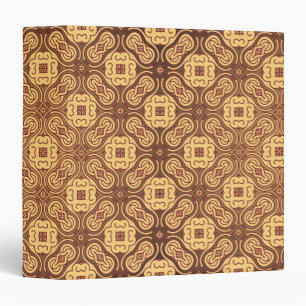 Colourful retro pattern background binder